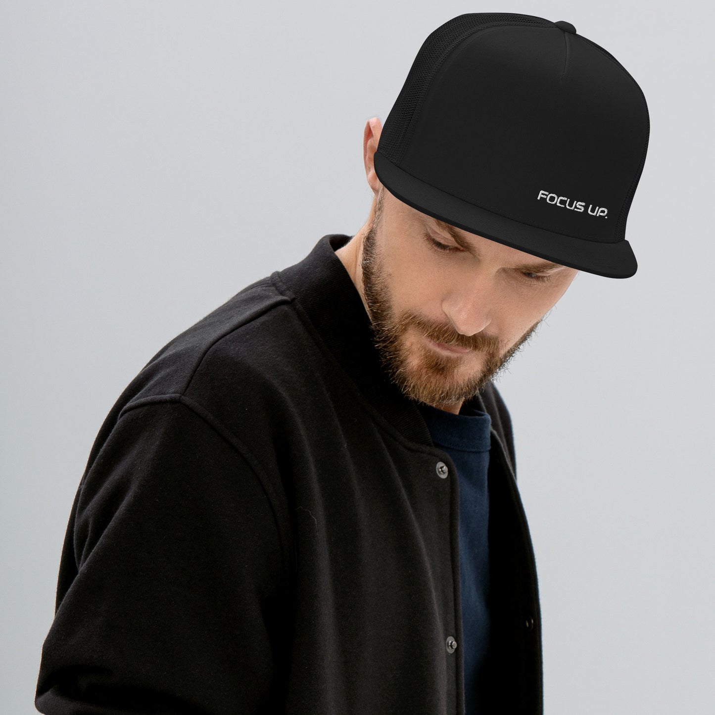 FU Trucker Cap - white logo