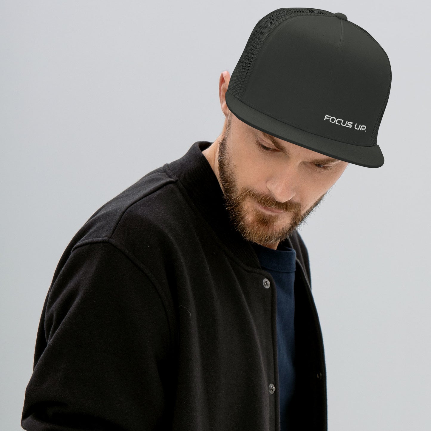 FU Trucker Cap - white logo