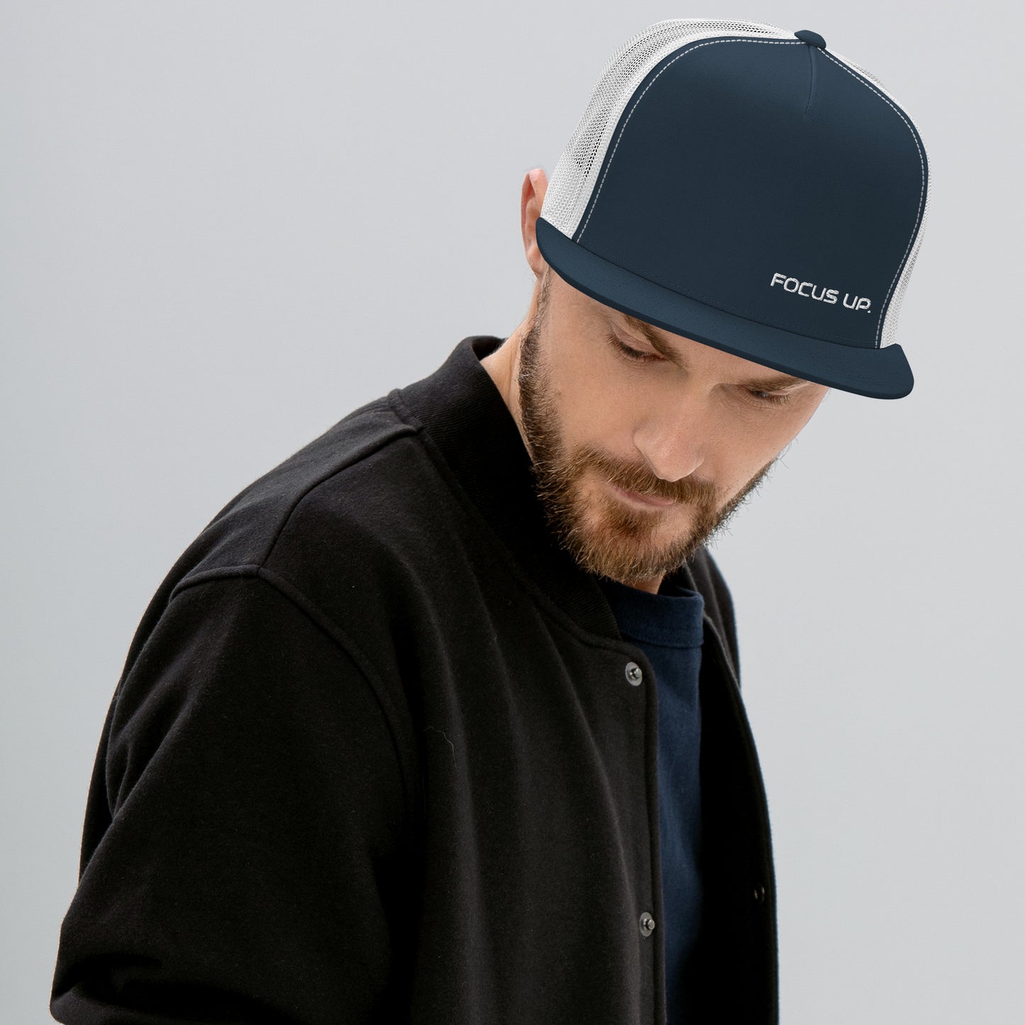 FU Trucker Cap - white logo