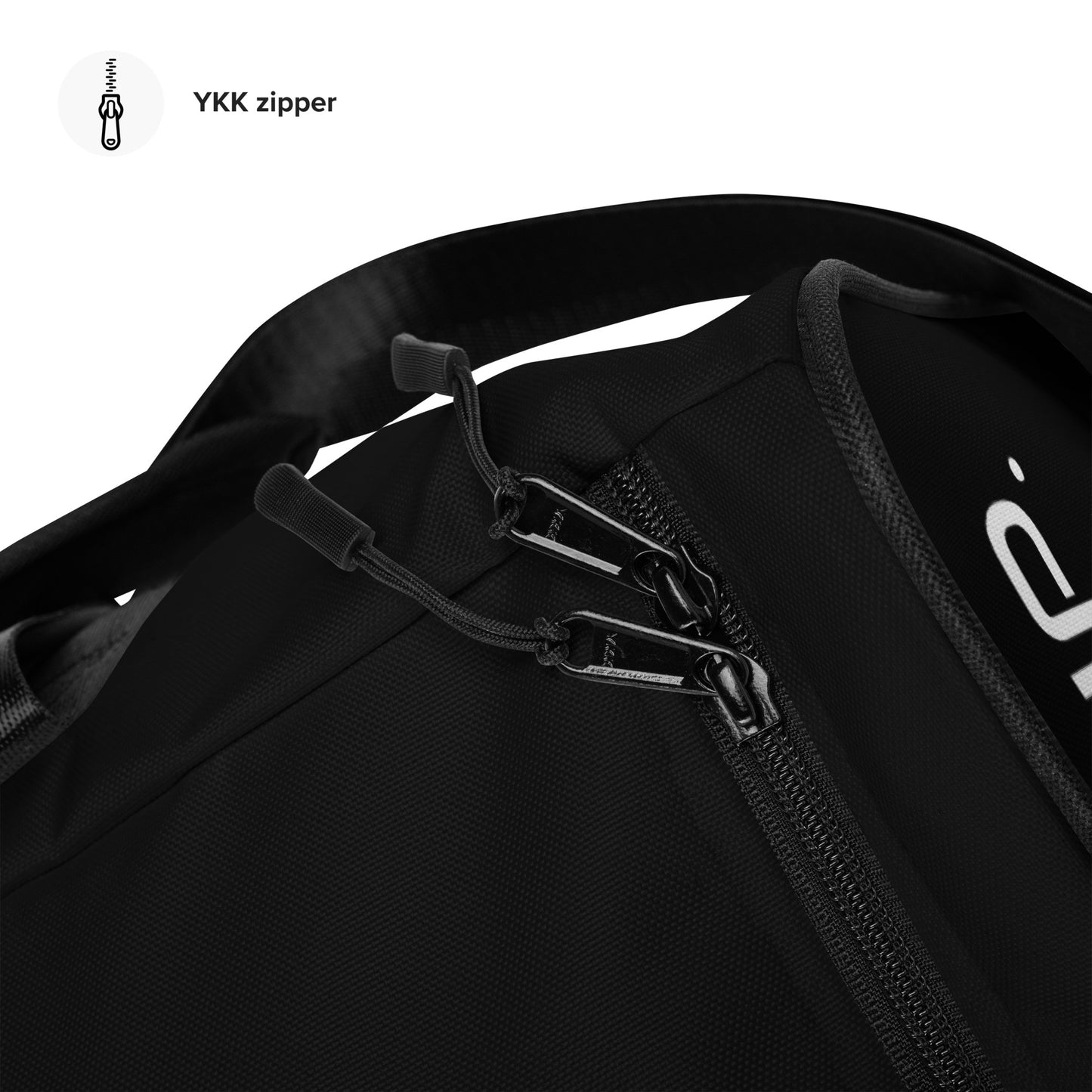 FU - Black Duffle bag