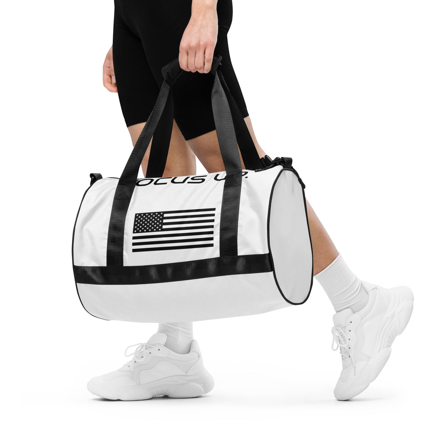 Focus Up & Crush It - gym bag