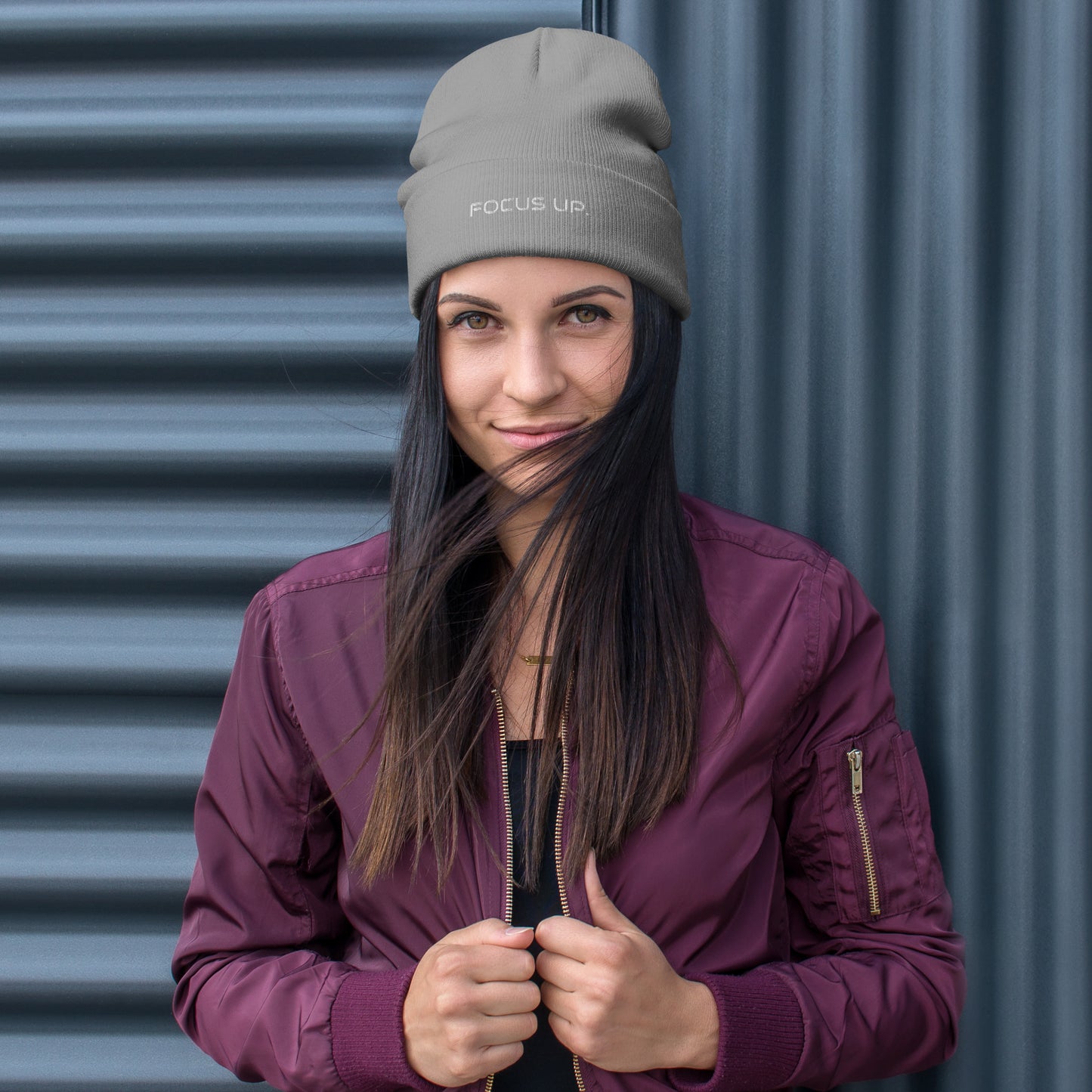 FU - Embroidered Beanie