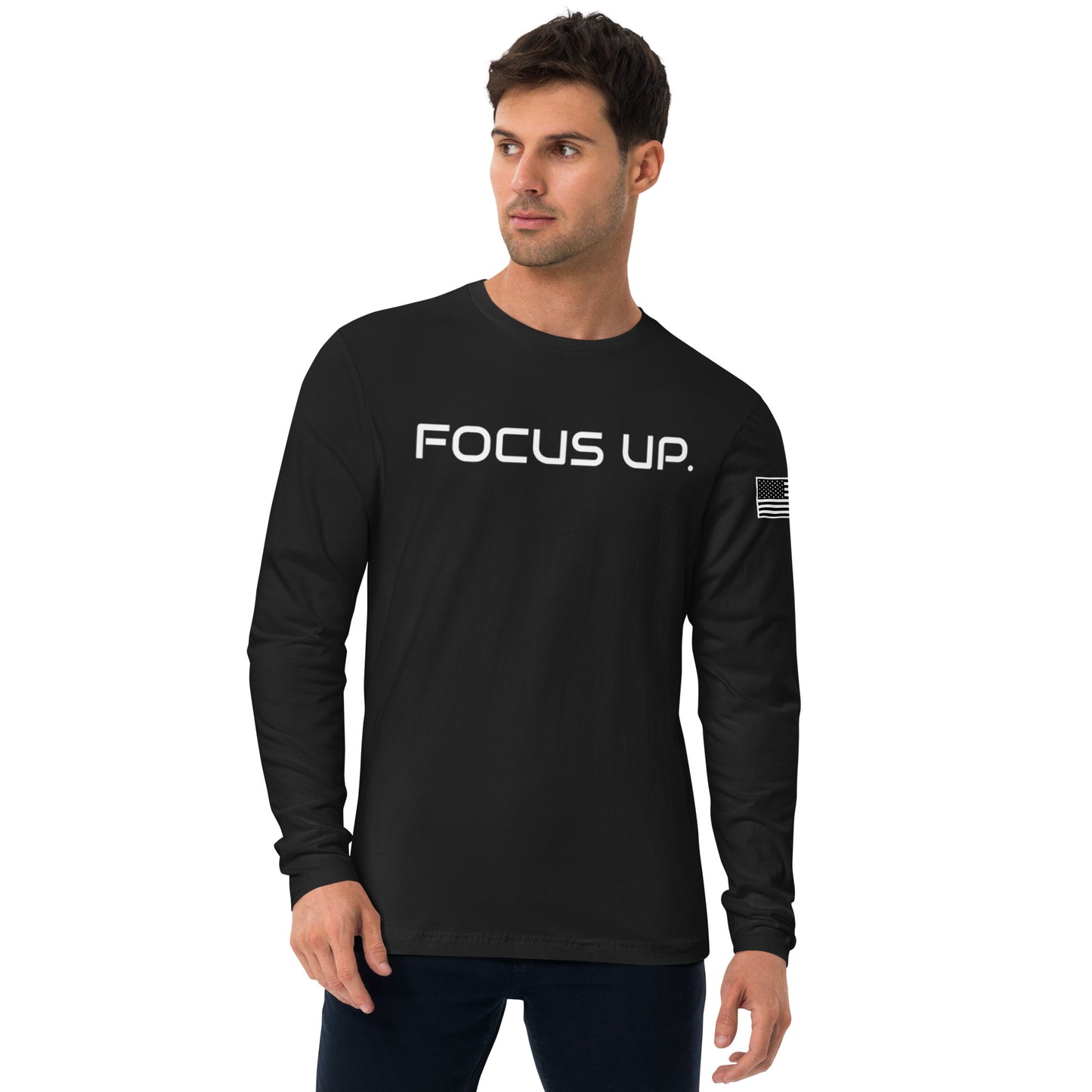 FU - Long Sleeve Fitted Crew
