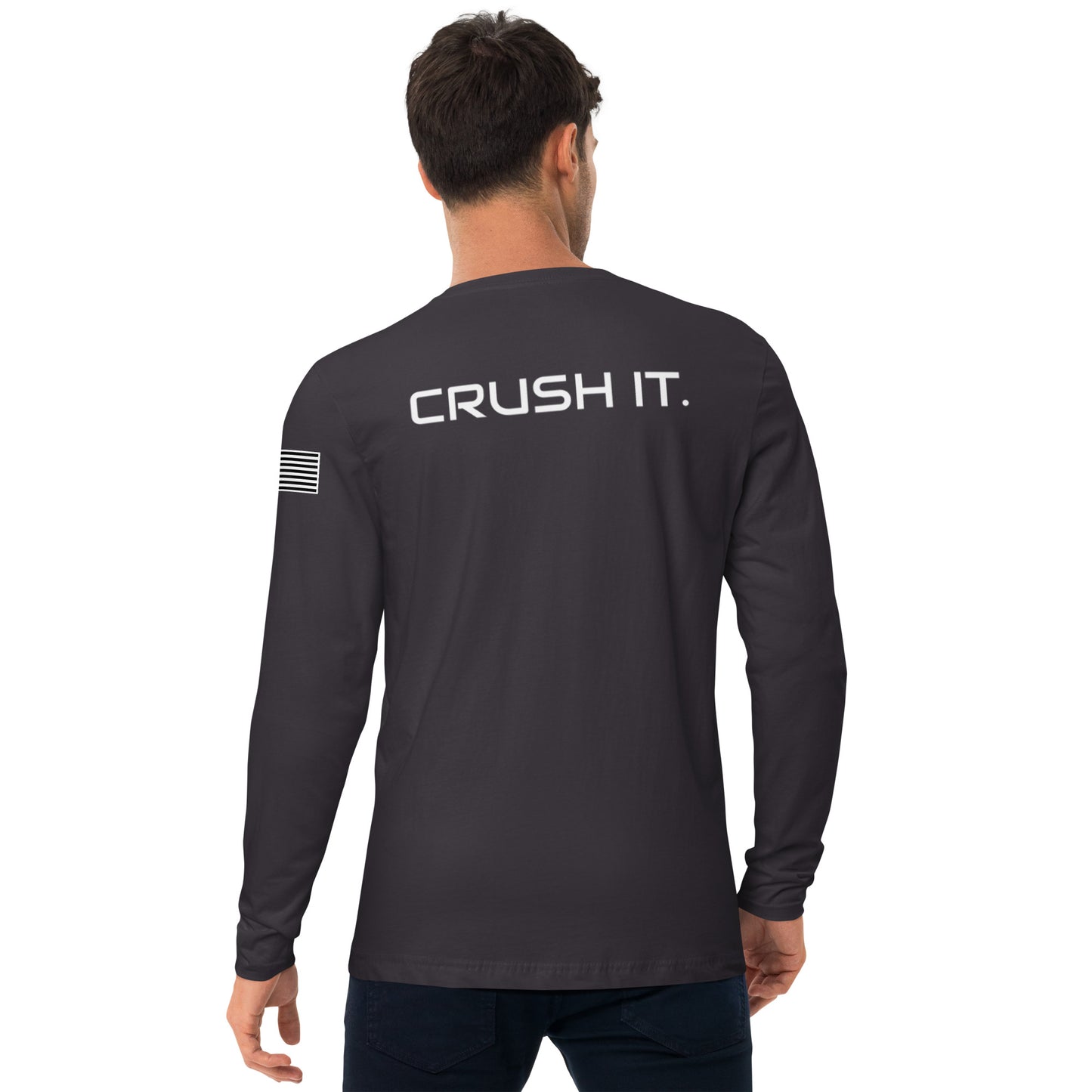 FU - Long Sleeve Fitted Crew