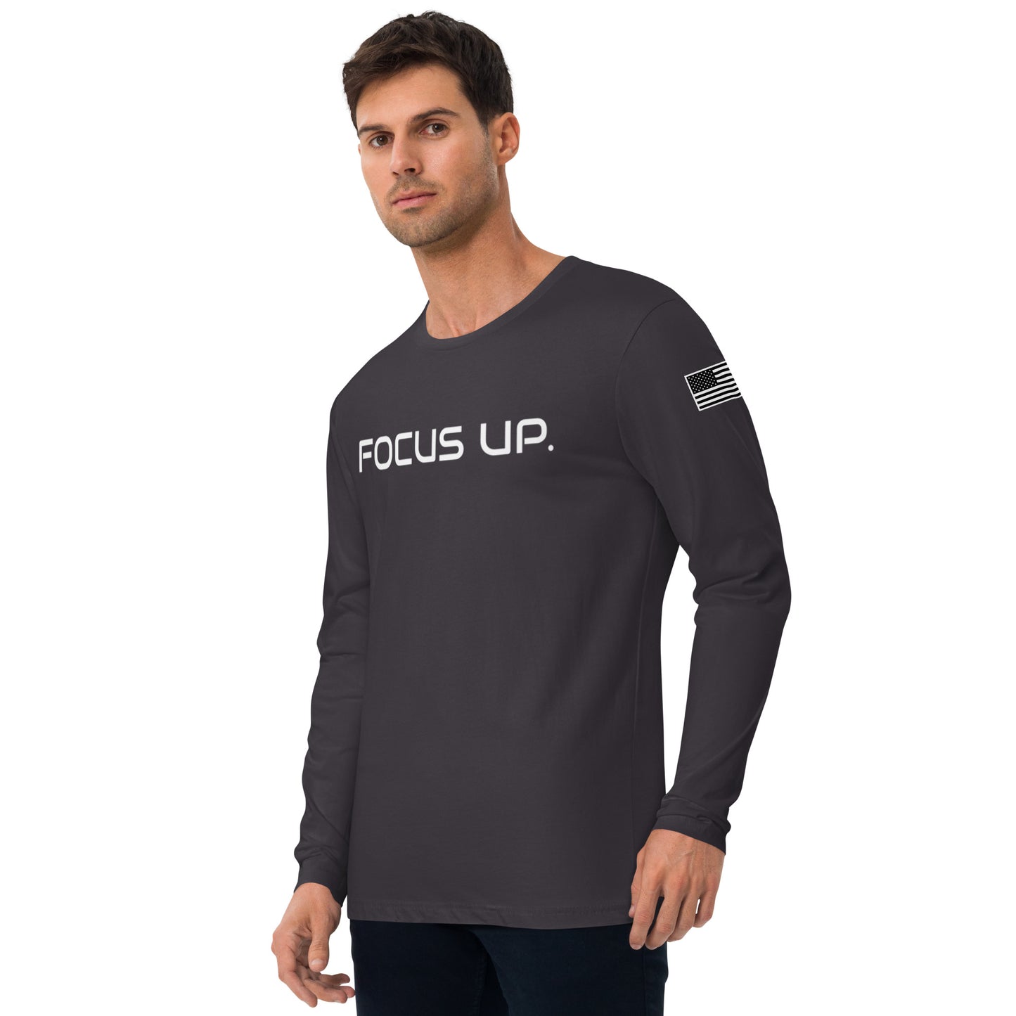 FU - Long Sleeve Fitted Crew
