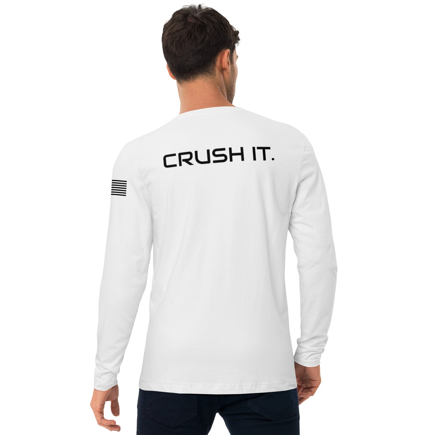FU - Long Sleeve Fitted Crew
