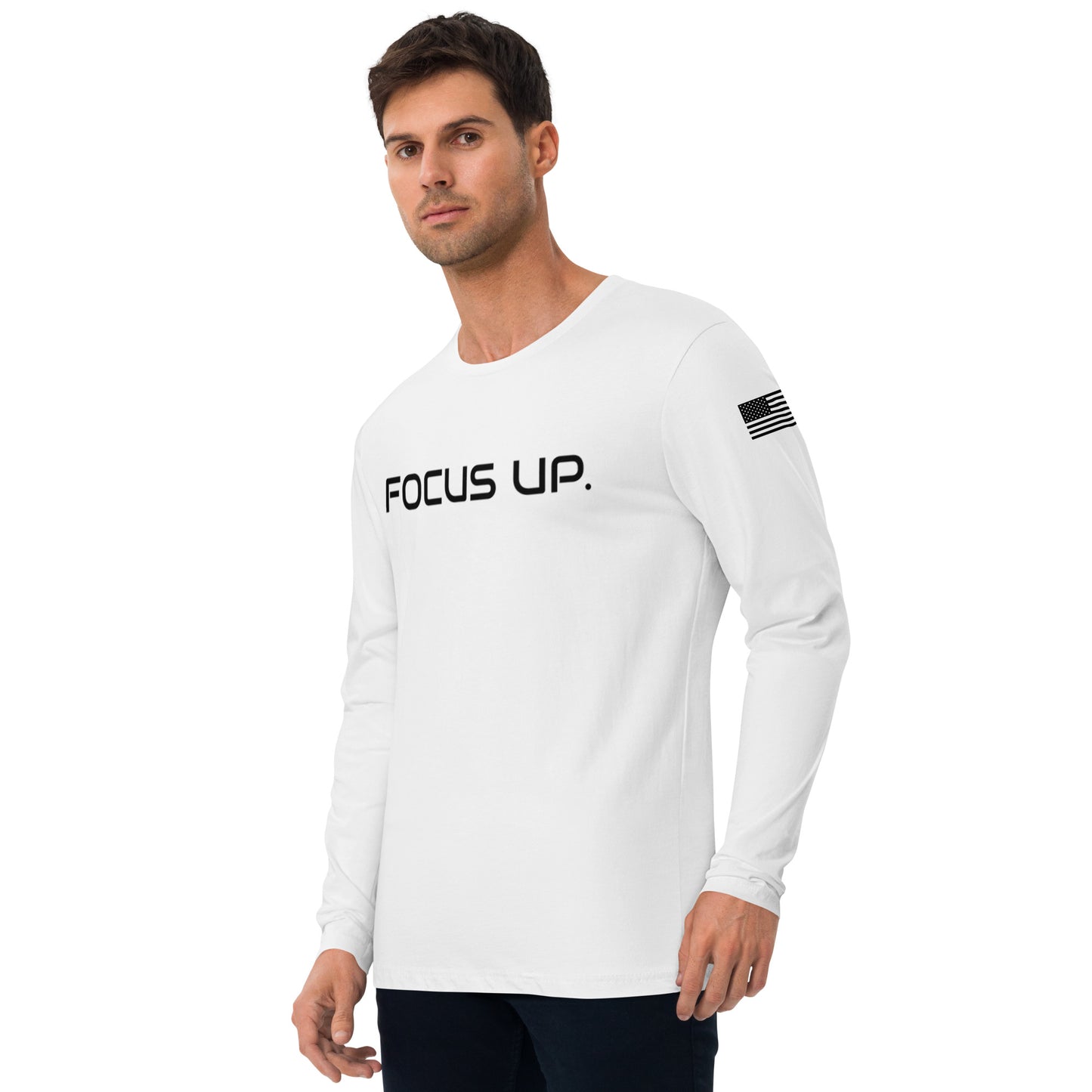 FU - Long Sleeve Fitted Crew
