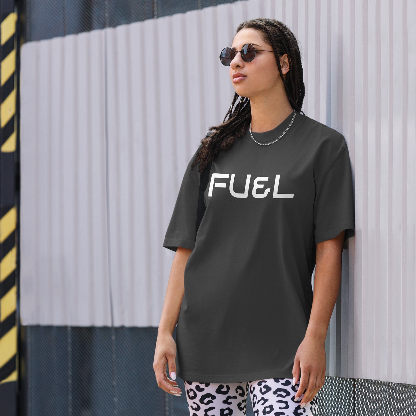 FU&L - Oversized faded gym t-shirt