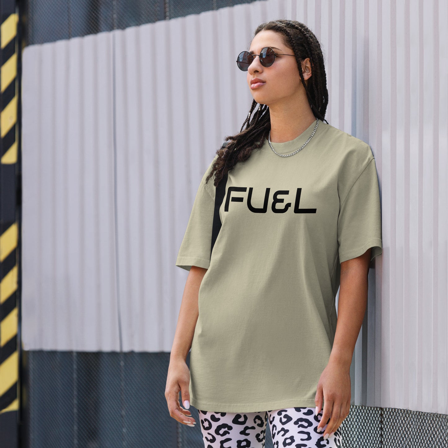 FU&L - Oversized faded gym t-shirt