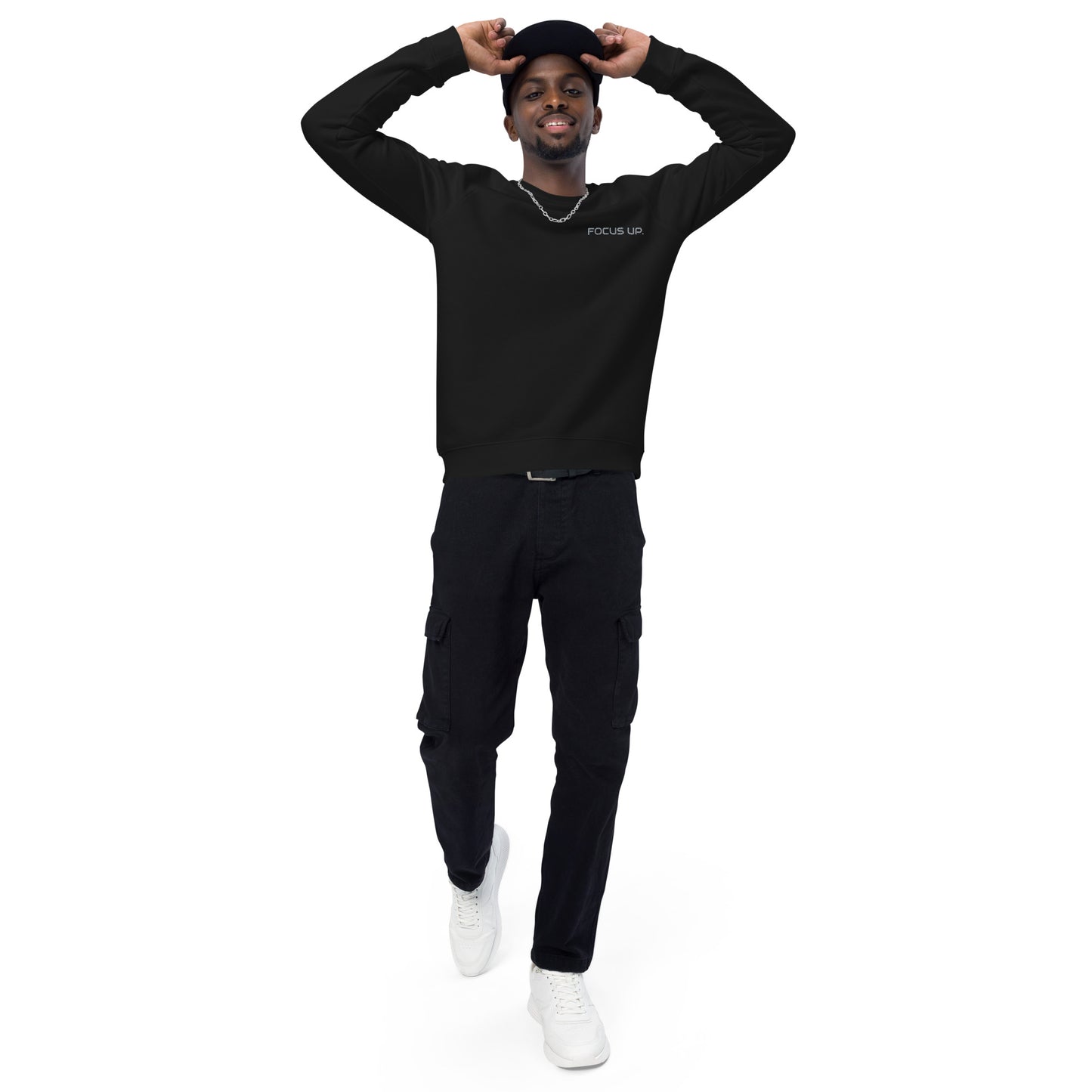 FU - Unisex organic raglan sweatshirt