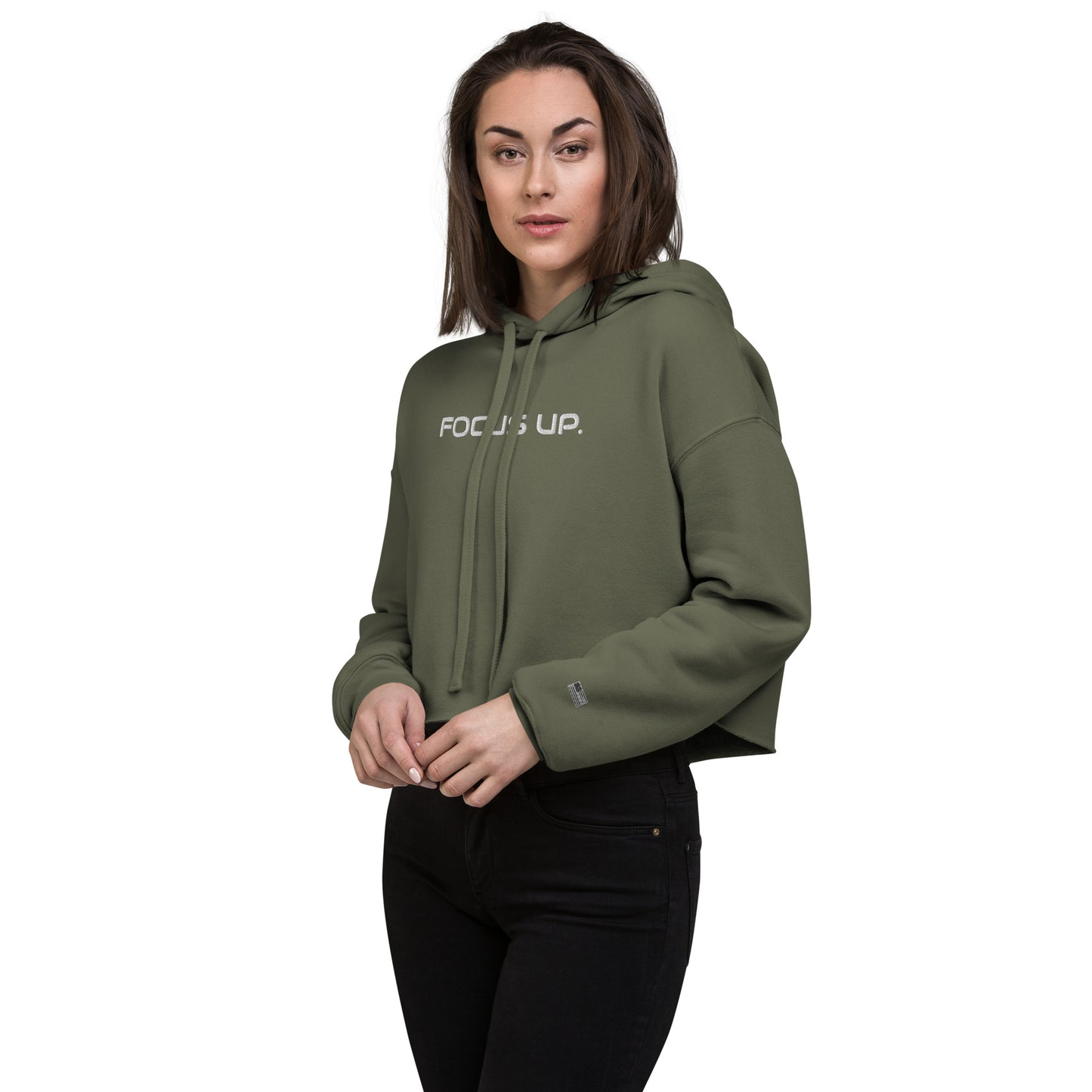 FU - Crop Hoodie