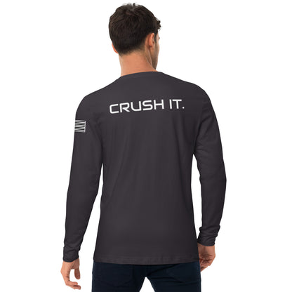 FU - Long Sleeve Fitted Crew