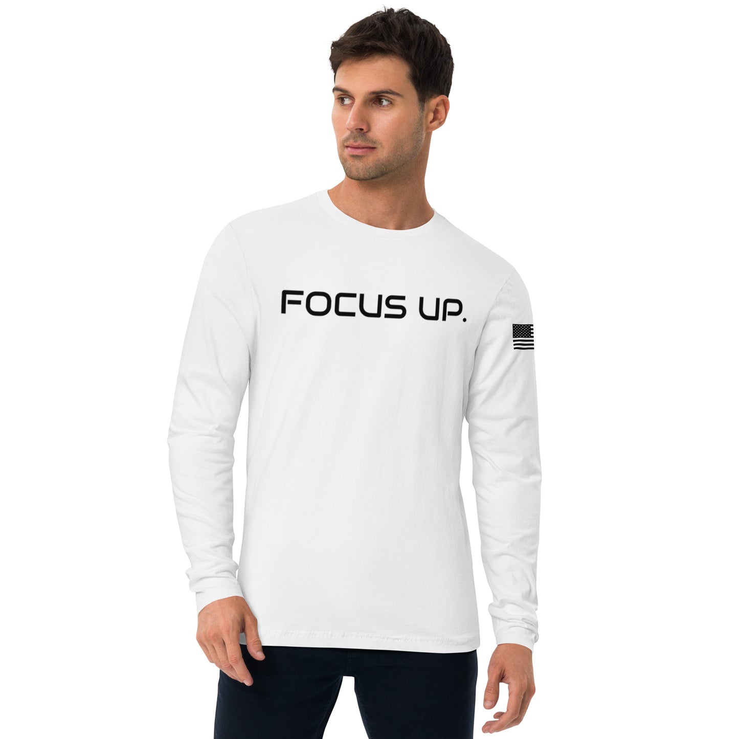 FU - Long Sleeve Fitted Crew